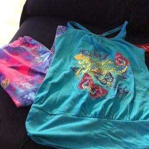 Set leggings and tank 10 T